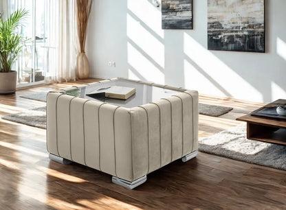 Glass Top Itilian Coffee Table